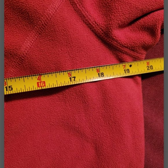 The North Face Hot Pink TKA Glacier ¼ Zip fleece  Large L - Picture 5 of 9